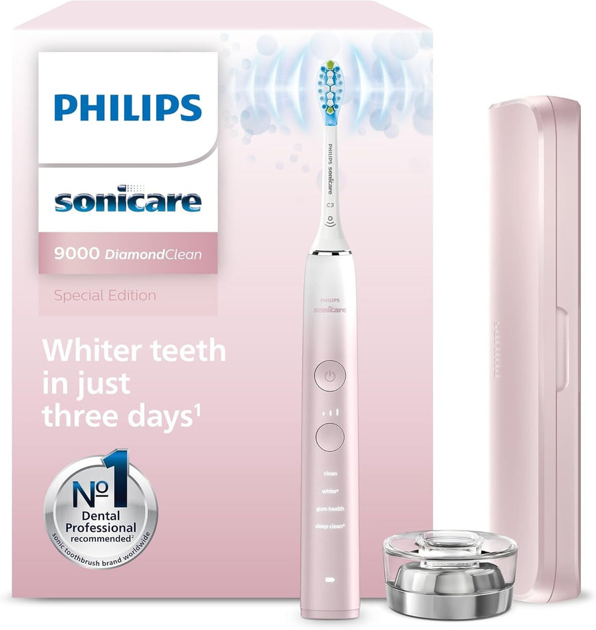 PHILIPS Sonicare Diamond Clean Series 9000 HX9911/84 Electric Toothbrush pink
