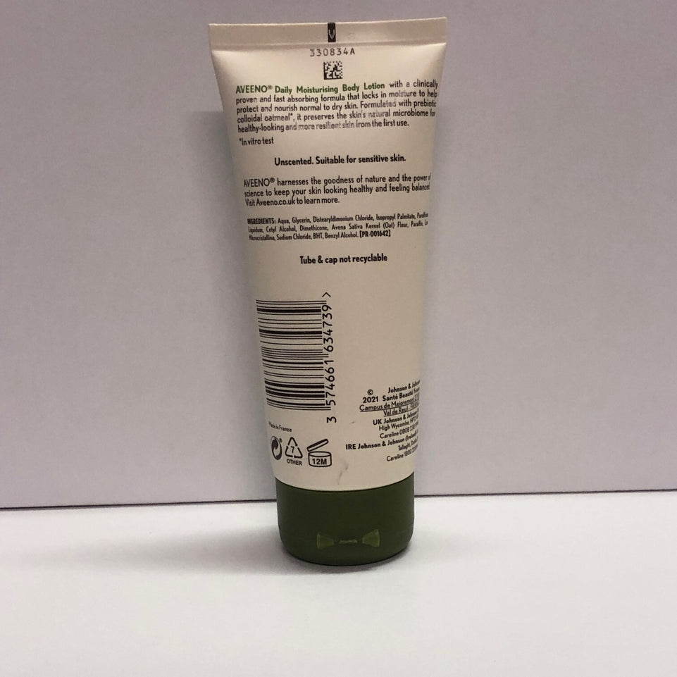 Aveeno Daily Moisturising Body Lotion Tube 100ml