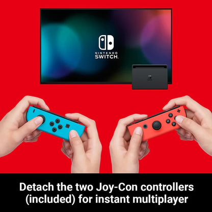 Nintendo Switch Sports Bundle – Neon Red/Blue Joy-Con Edition