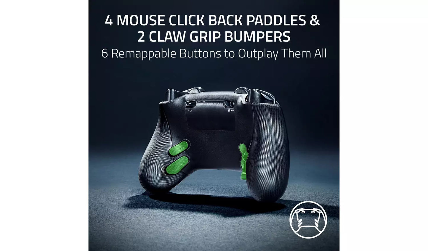Razer Wolverine V3 Xbox, PC Wired Gaming Controller - Black