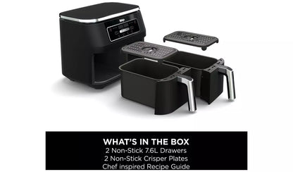Ninja Foodi AF200UK 4-in-1 7.6L Air Fryer - Black
