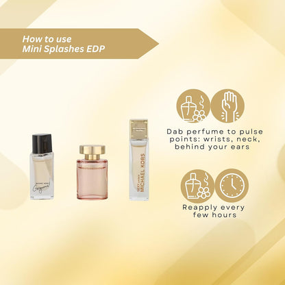 Michael Kors Miniature Collection 3 x 5ml (Contains Wonderlust, Sexy Amber, Gorgeous)