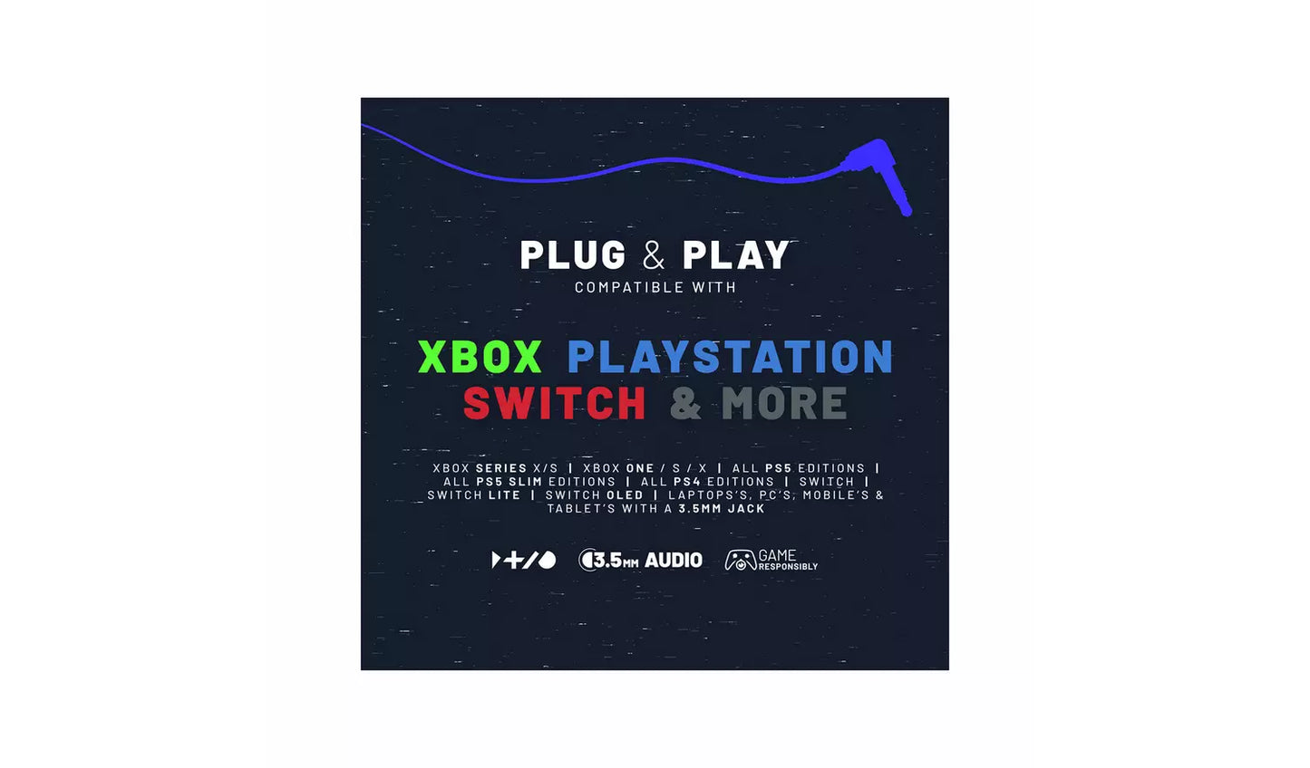 STEALTH C6-100 Gaming Headset PS, Xbox, Switch, PC - Black