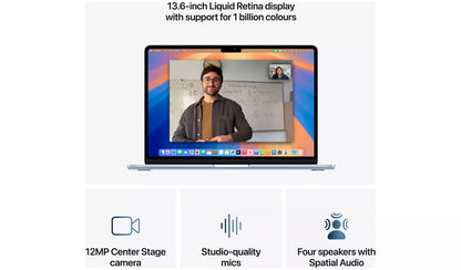 Apple MacBook Air 2025 13.6in M4 16GB 256GB - Sky Blue