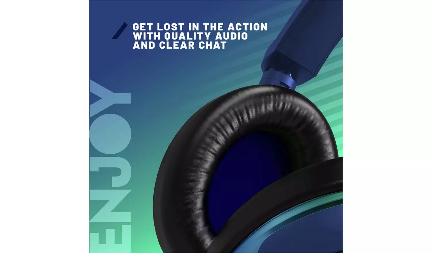 STEALTH C6-100 Gaming Headset STRIKE - Green & Blue