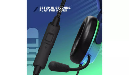 STEALTH C6-100 Gaming Headset STRIKE - Green & Blue