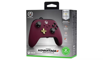 PowerA Hall Effect Advantage+ Xbox Wired Controller - Ruby