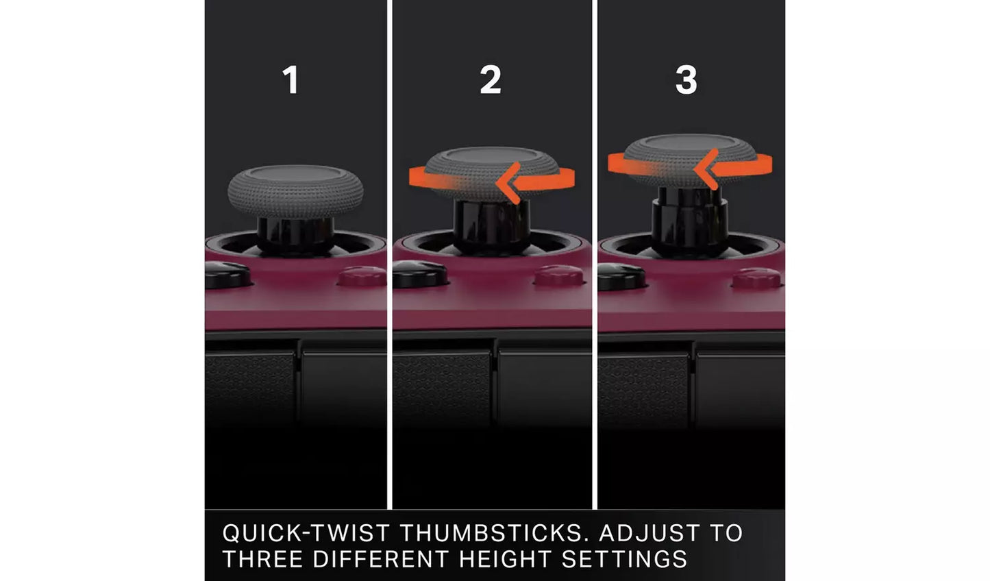 PowerA Hall Effect Advantage+ Xbox Wired Controller - Ruby