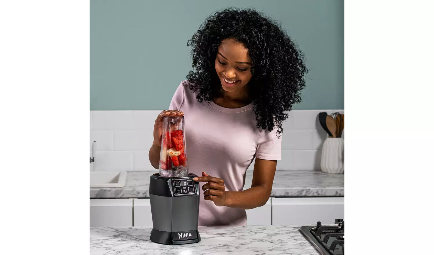 Ninja BN495UK 2 Piece Auto IQ Personal Blender