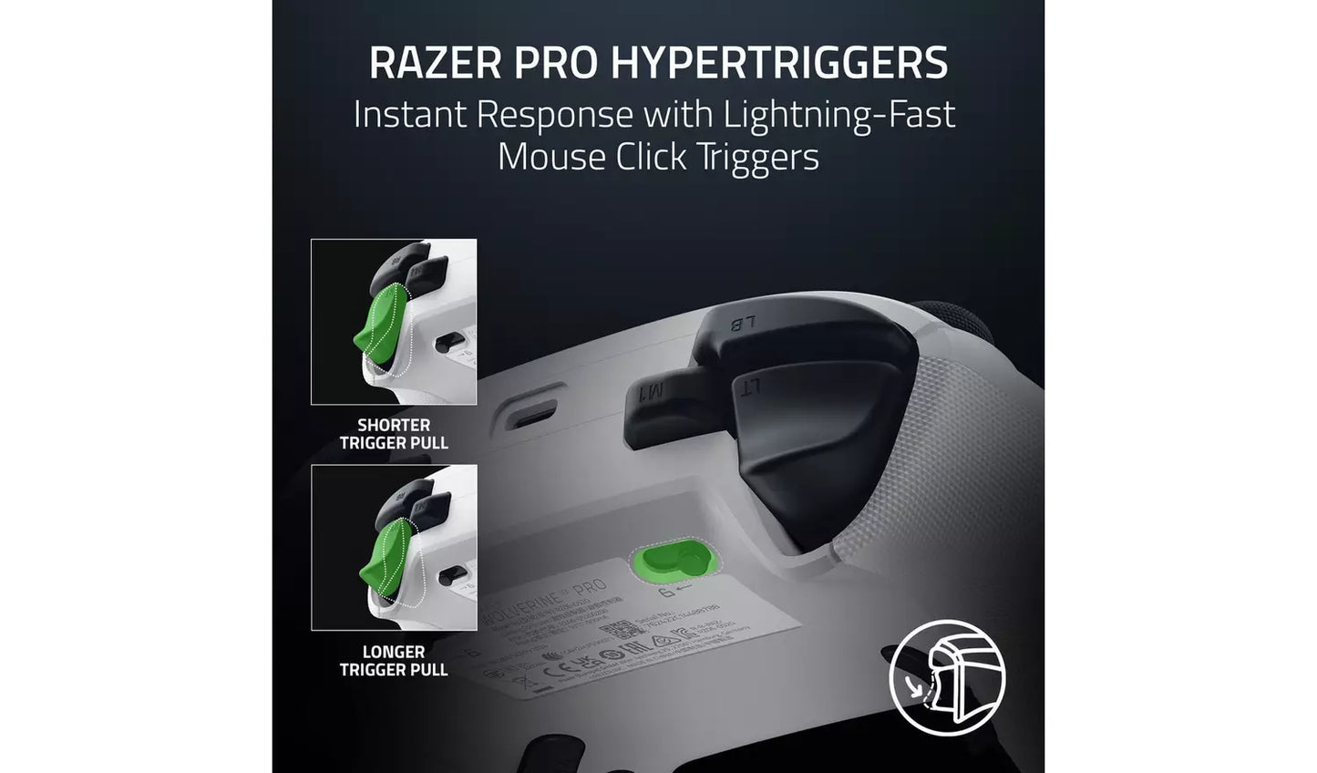 Razer Wolverine V3 Pro Xbox Wireless Gaming Controller White