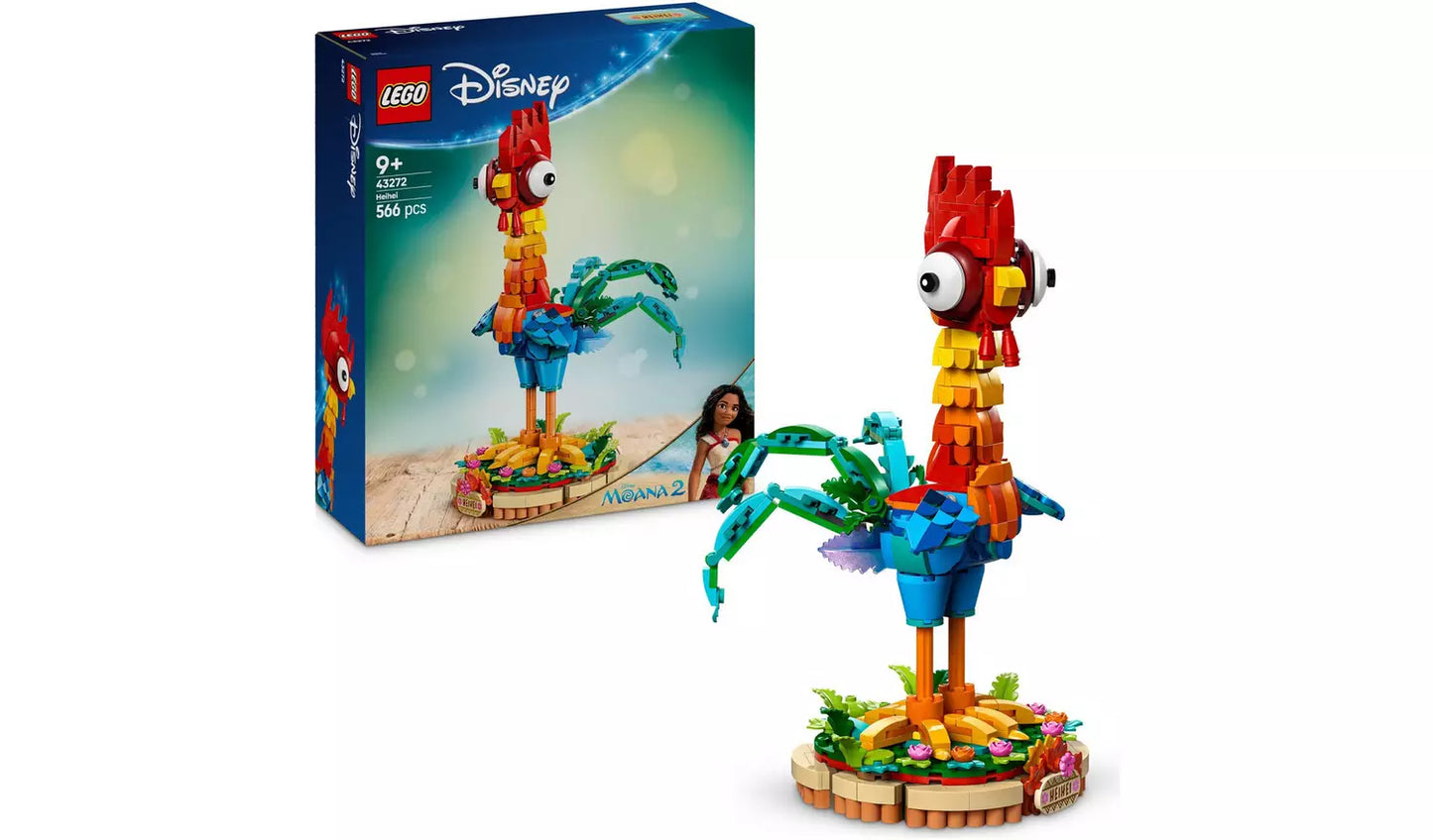 LEGO Disney Moana 2 Heihei Buildable Animal Toy