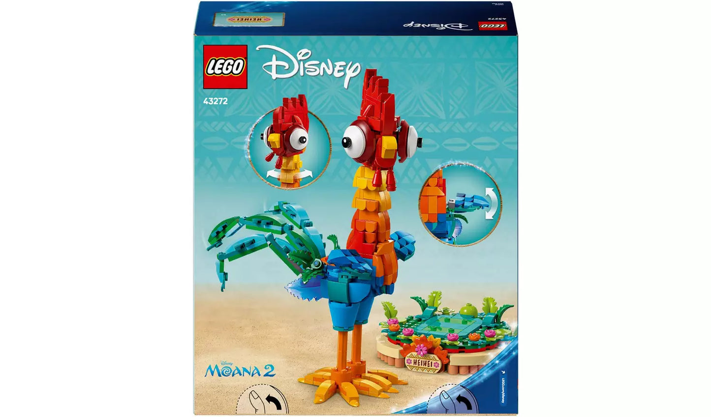 LEGO Disney Moana 2 Heihei Buildable Animal Toy