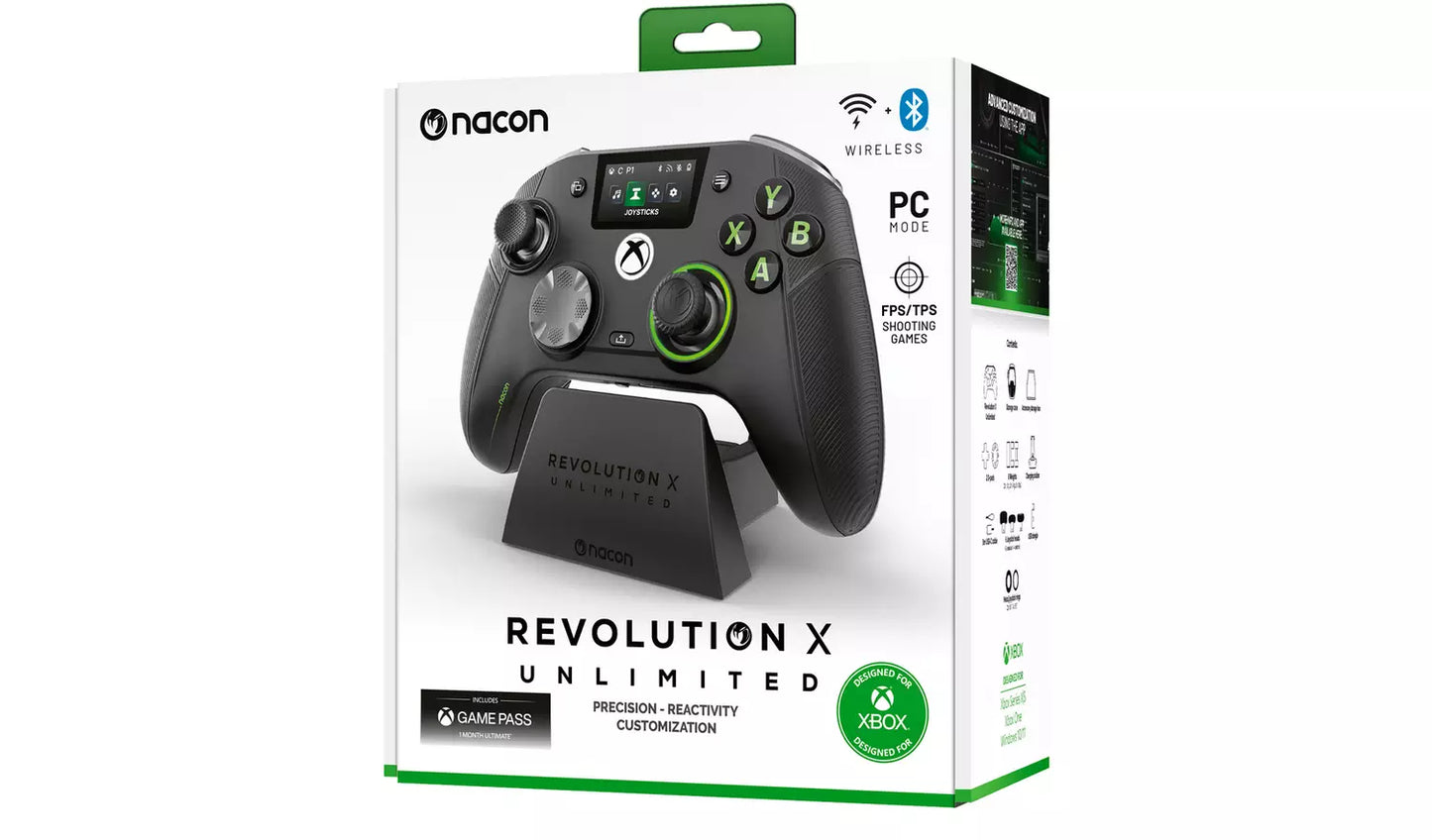 Nacon Revolution X Unlimited Wireless Xbox and PC Controller