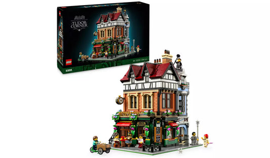 LEGO Icons Tudor Corner Miniature House Kit for Adults 10350