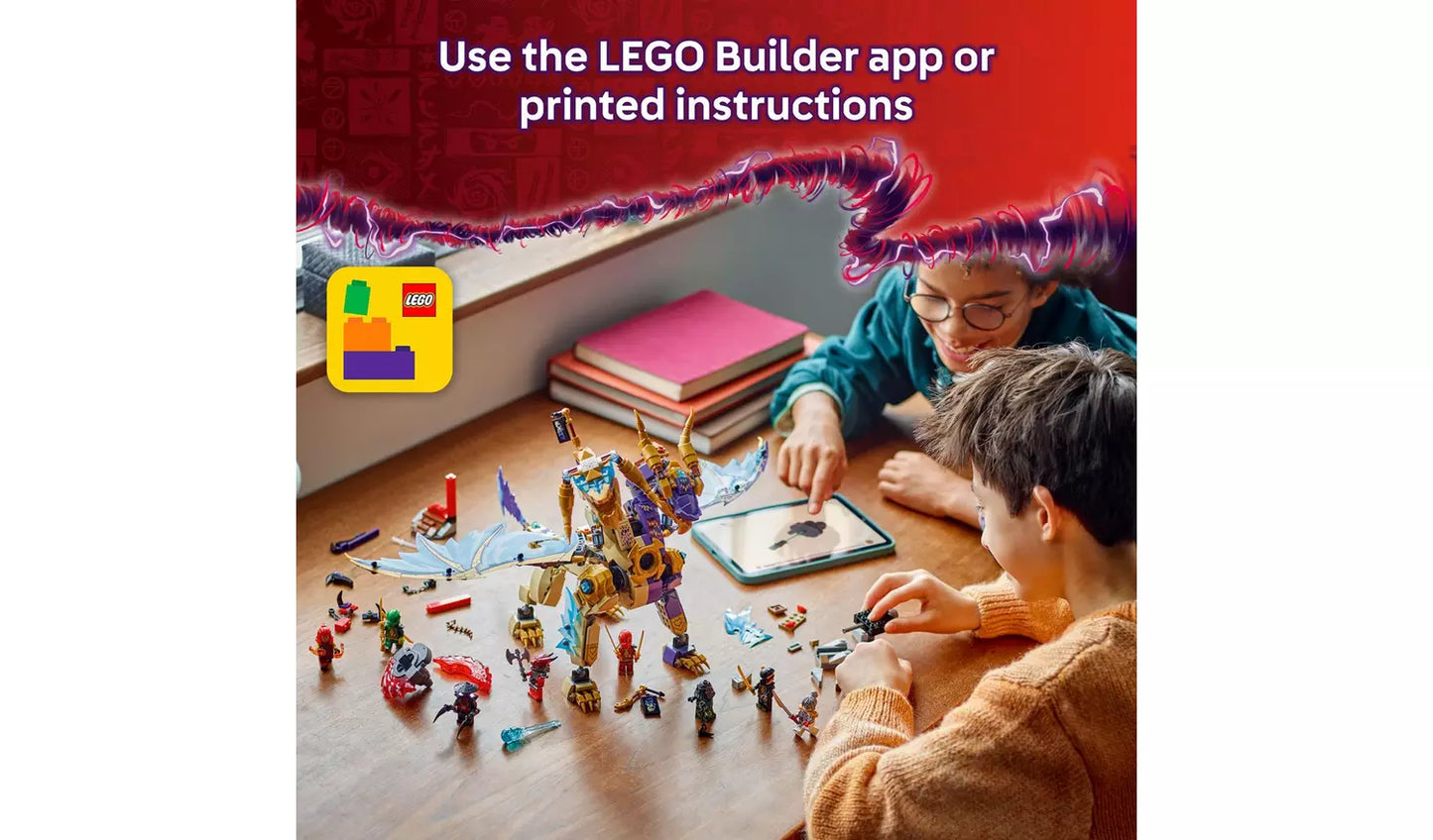 LEGO NINJAGO Arc Dragon of Focus Ninja Building Toy