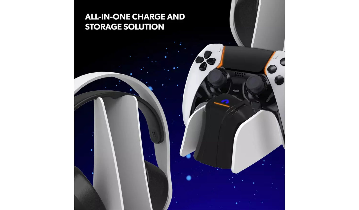 Snakebyte Combo Charge 5 For Controller & Headset - PS5