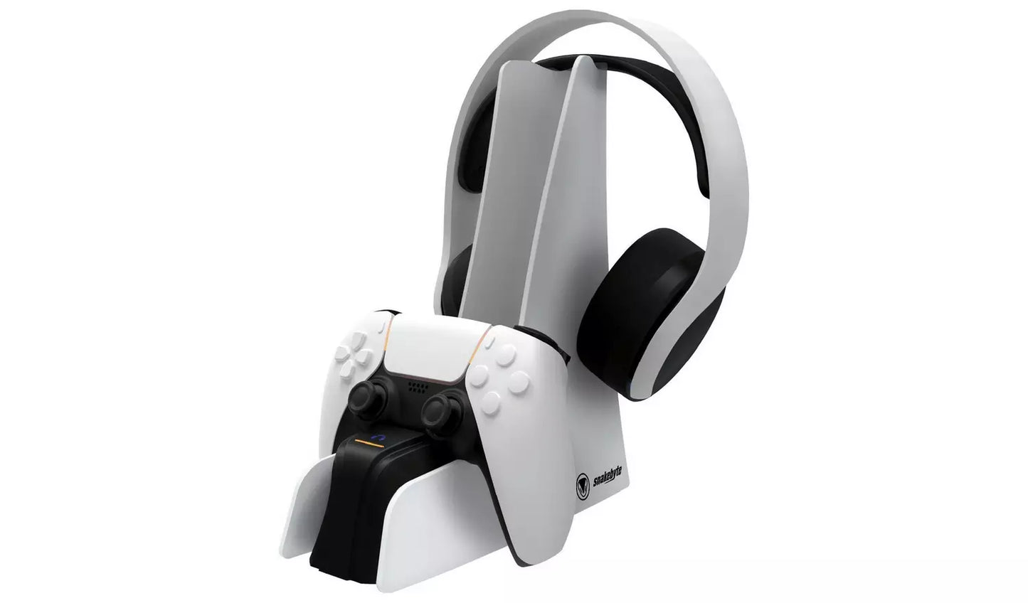 Snakebyte Combo Charge 5 For Controller & Headset - PS5