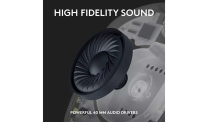 Logitech G435 Wireless PS5, PS4, Switch, PC Headset - Black