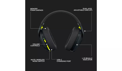 Logitech G435 Wireless PS5, PS4, Switch, PC Headset - Black