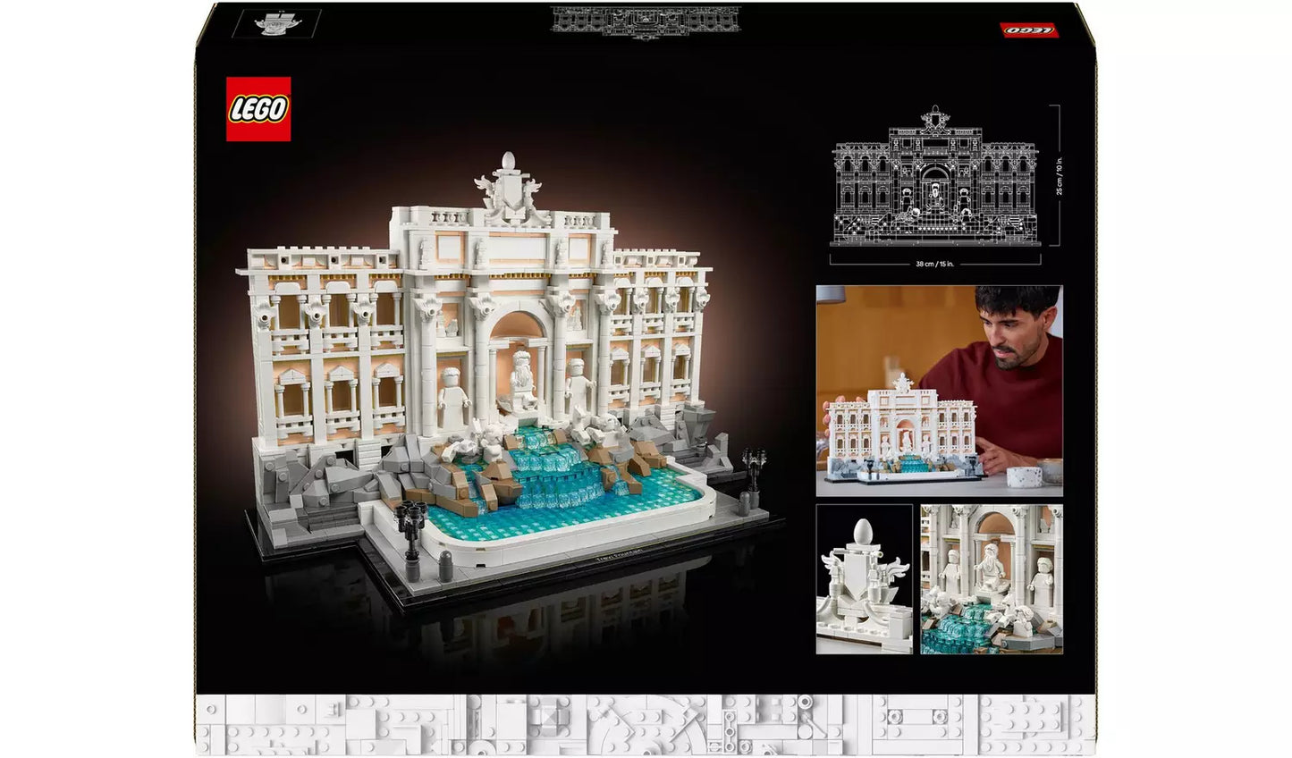 LEGO Architecture Trevi Fountain Model Set for Adults 21062