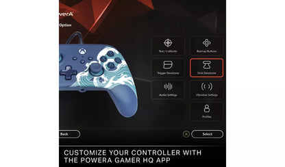 PowerA Advantage Xbox Series X/S Wired Controller - Blue