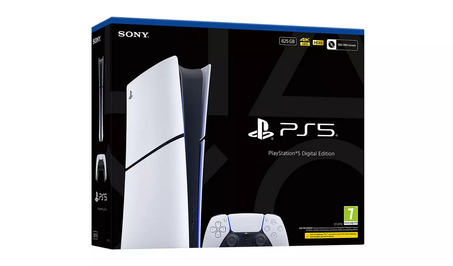 PlayStation 5 Digital Edition - Slim Console