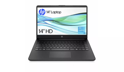 HP 14s-dq3001na 14in Intel Celeron 4GB 64GB Laptop - Black