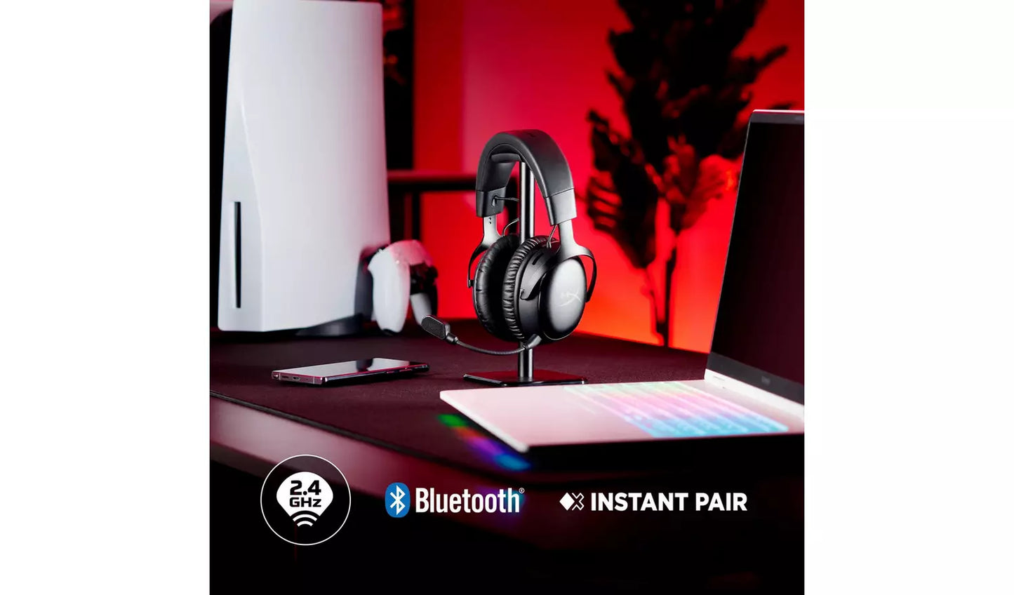 HyperX Cloud III S Wireless Gaming Headset PS, Switch & PC