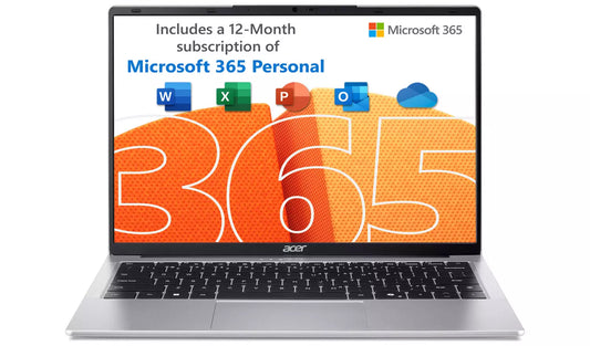 Acer Aspire Lite 14 14in Intel N 4GB 128GB Laptop - Silver