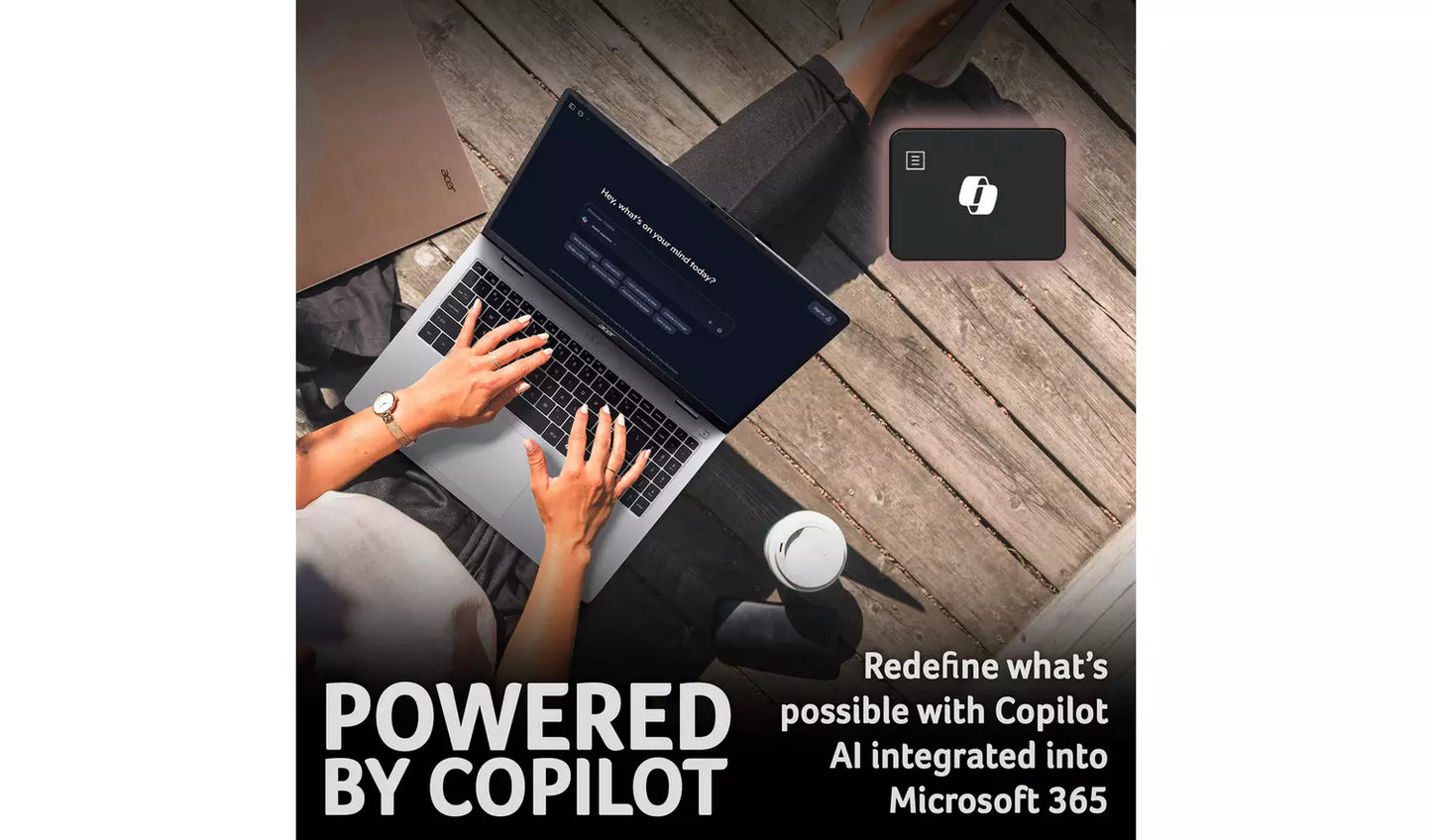 Acer Aspire Lite 14 14in Intel N 4GB 128GB Laptop - Silver