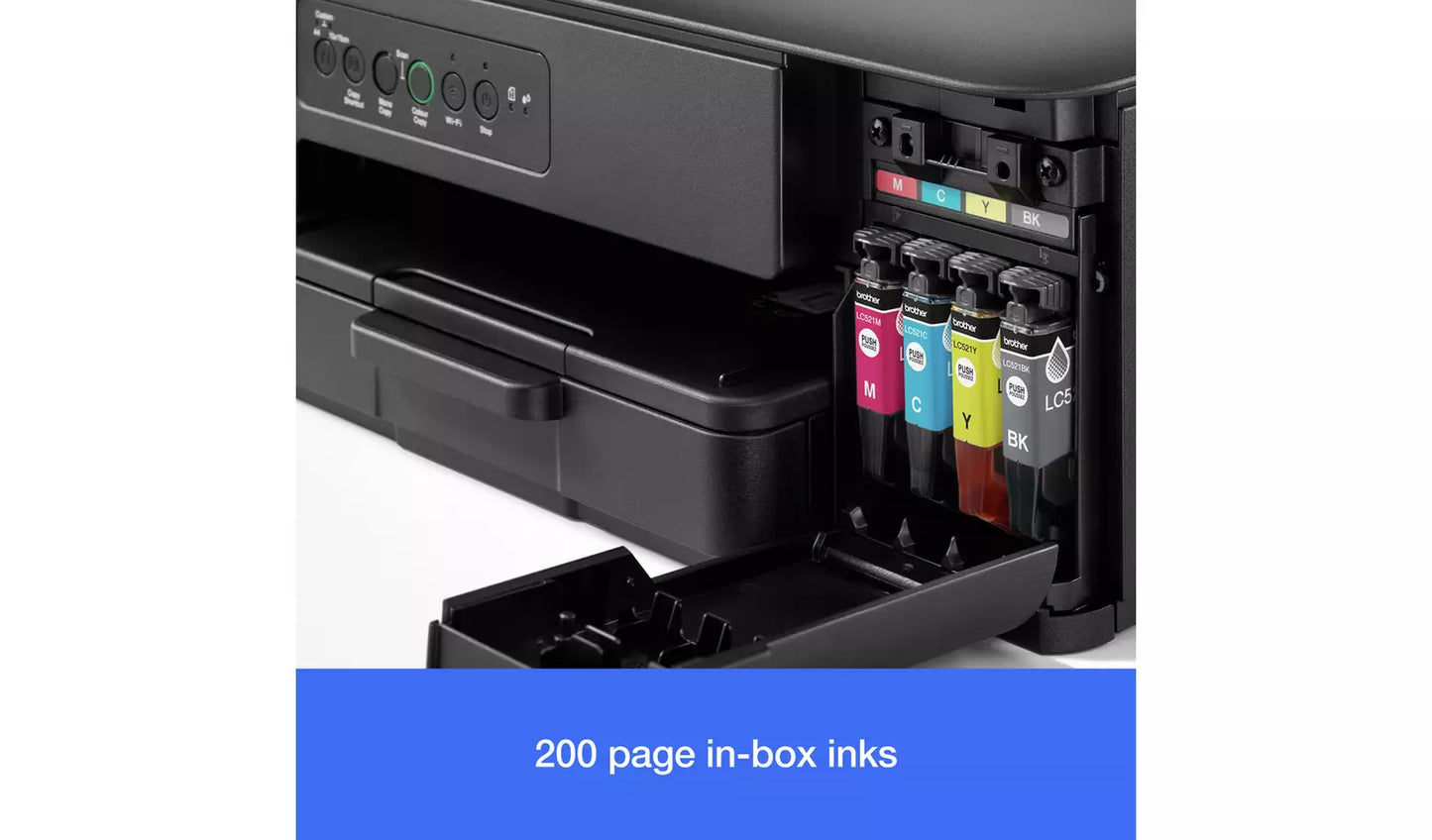 Brother DCP-J1260W Compact 3-in-1 Wireless Inkjet Printer