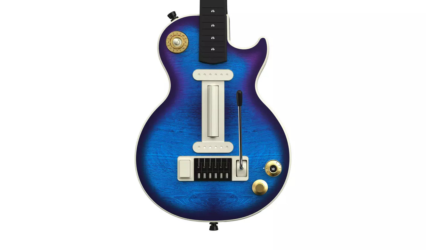 CRKD Gibson Les Paul Burst Pro Ed Guitar Controller Bluberry