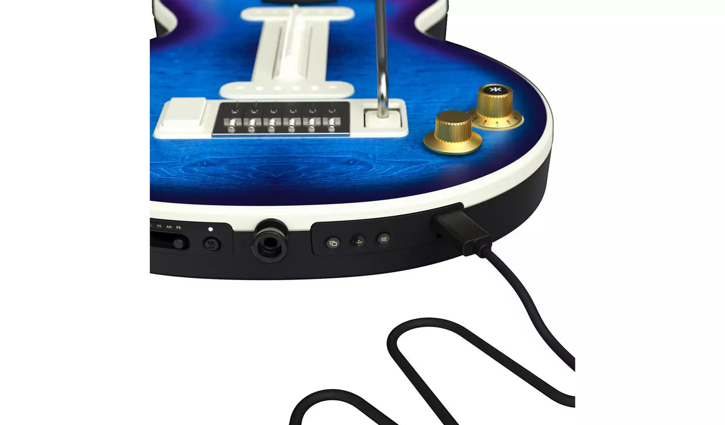 CRKD Gibson Les Paul Burst Pro Ed Guitar Controller Bluberry