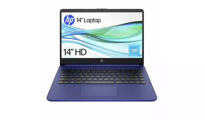 HP 14-dq6001na 14 Inch Intel N150 4GB 128GB Laptop - Blue