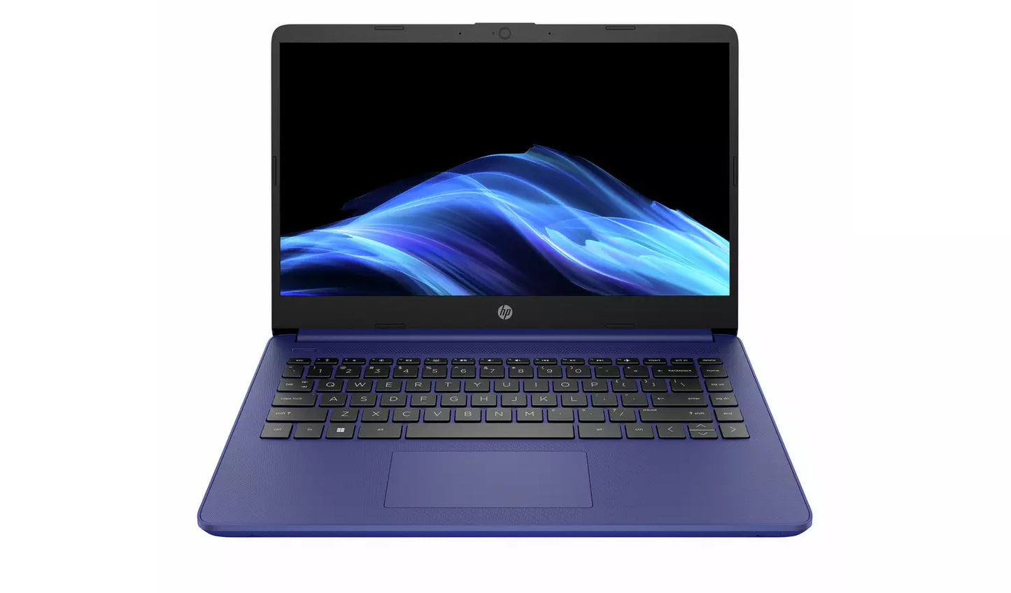 HP 14-dq6001na 14 Inch Intel N150 4GB 128GB Laptop - Blue