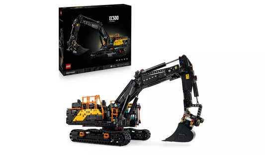 LEGO Technic Volvo EC500 Hybrid Excavator Building Set 42215