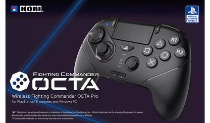 HORI Fighting Commander Octa Pro PS5, PC Wireless Controller