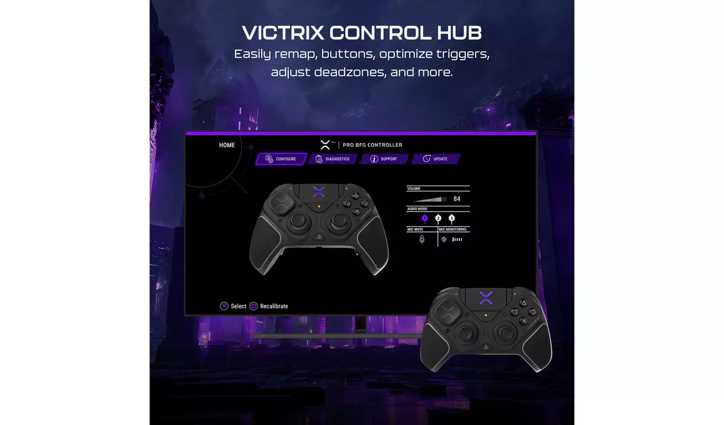 Turtle Beach Victrix Pro BFG PS5,PS4,PC Wireless Controller