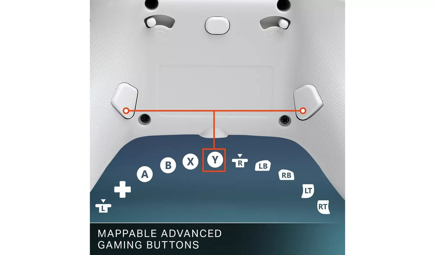 PowerA Advantage Xbox Wired Controller - Ice White