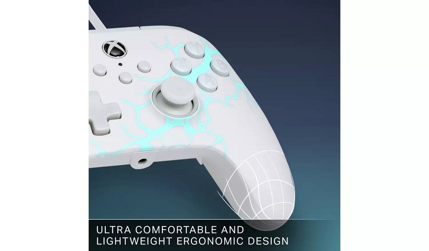 PowerA Advantage Xbox Wired Controller - Ice White
