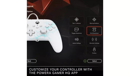 PowerA Advantage Xbox Wired Controller - Ice White