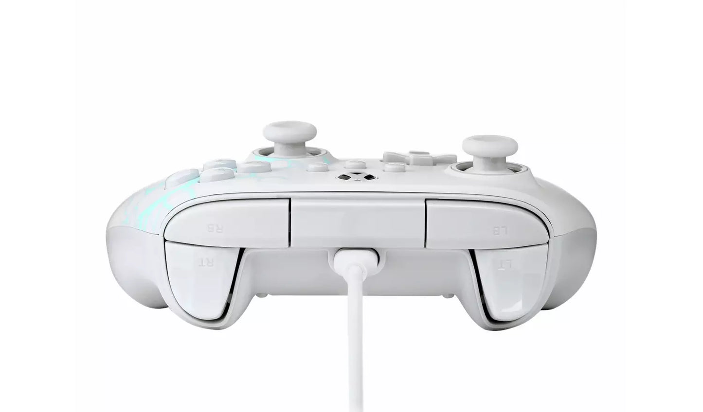 PowerA Advantage Xbox Wired Controller - Ice White