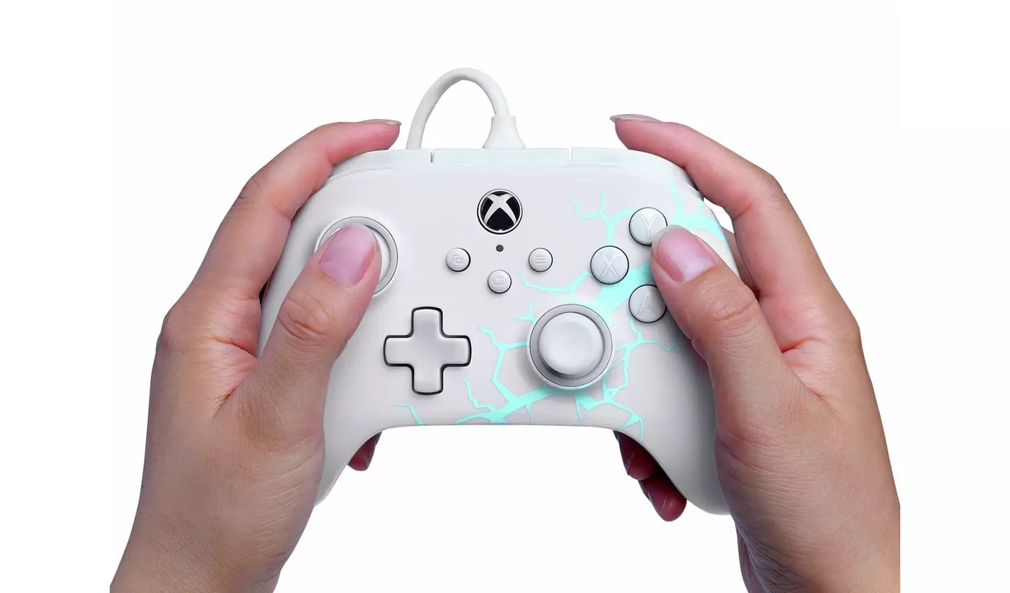 PowerA Advantage Xbox Wired Controller - Ice White