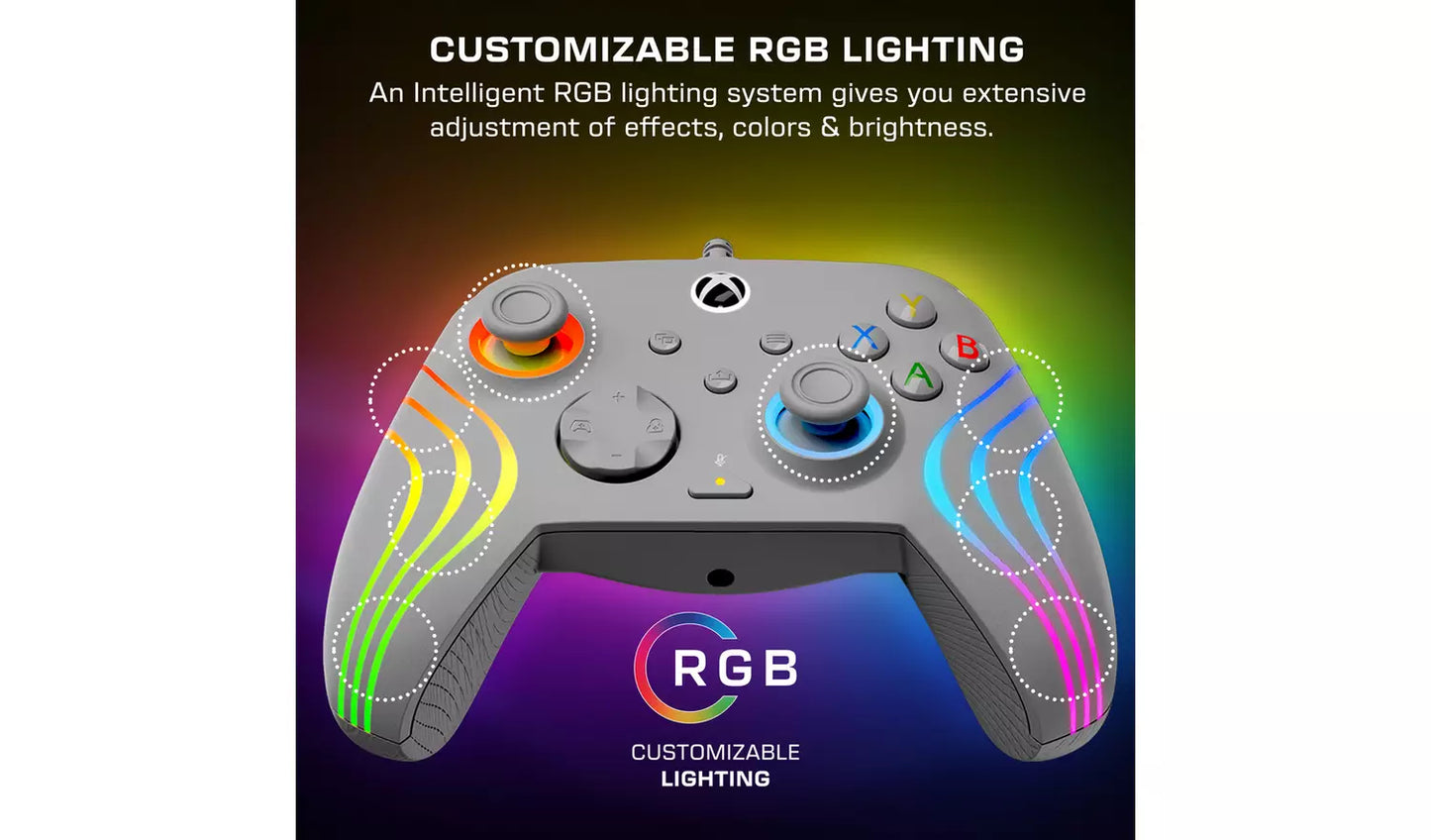 Turtle Beach Afterglow Wave RGB Xbox & PC Wired Controller