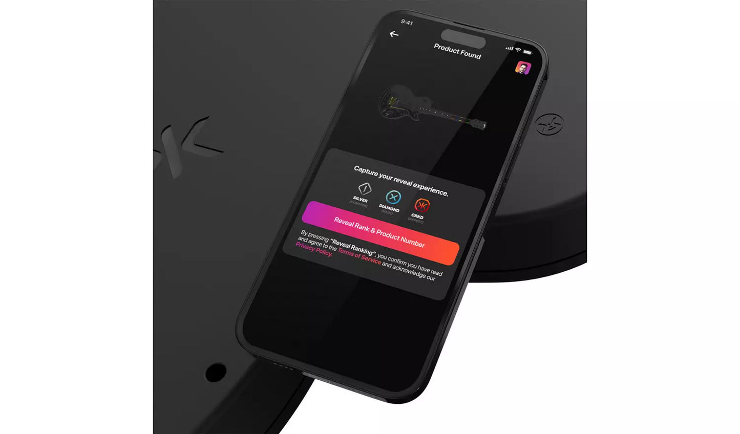 CRKD Gibson Les Paul Tribal Encore Ed Guitar Controller Blk