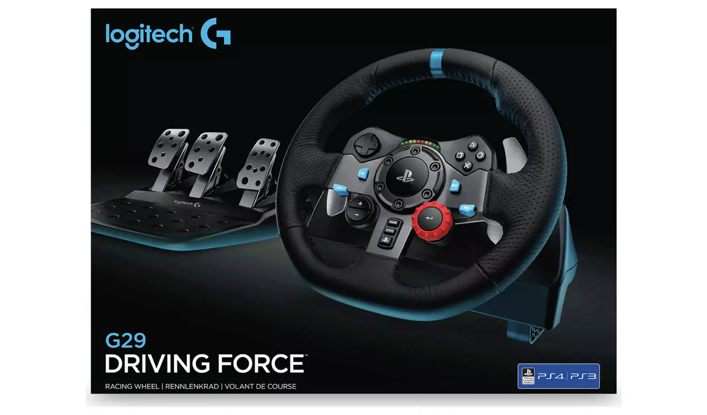 Logitech G29 Driving Force Gaming Steering Wheel - PS, PC