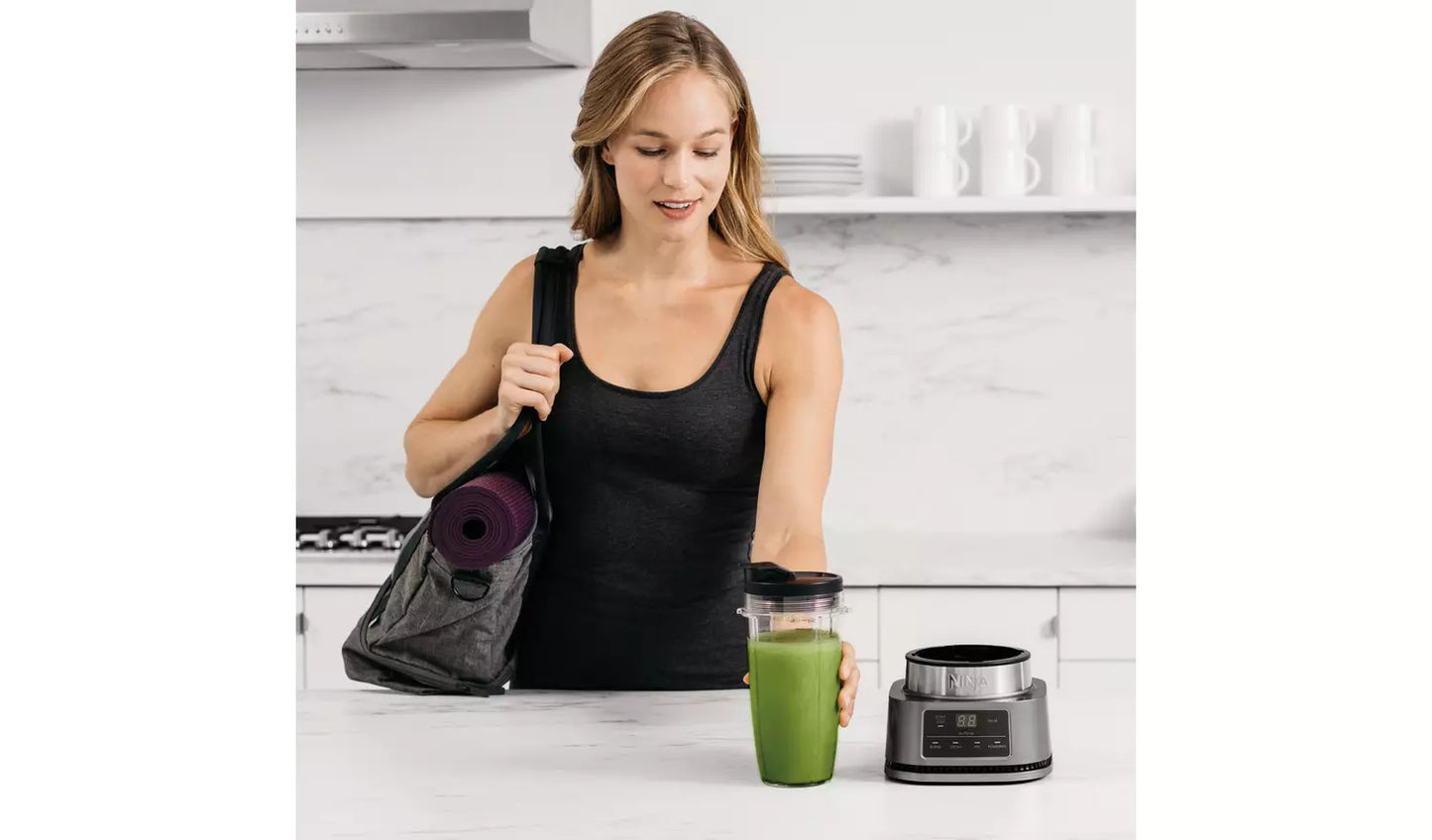 Ninja Foodi CB100UK 2-in-1 Auto IQ Power Nutri Blender