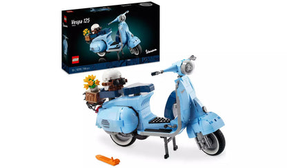 LEGO Icons Vespa 125 Scooter Model Set for Adults 10298