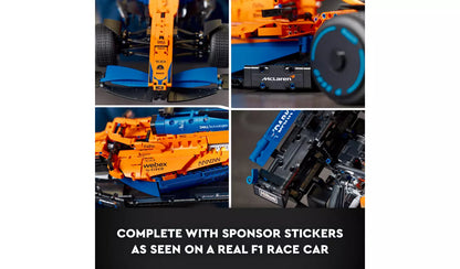 LEGO Technic McLaren Formula 1 2022 Race Car Model Set 42141