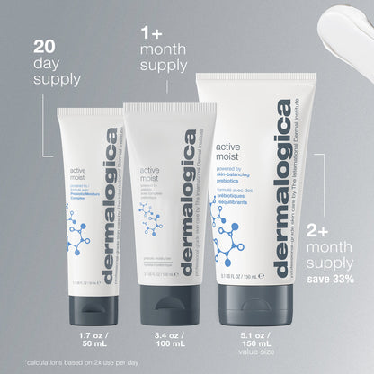 Dermalogica Active Moist Moisturiser Hydrating Oil-Free Moisturiser